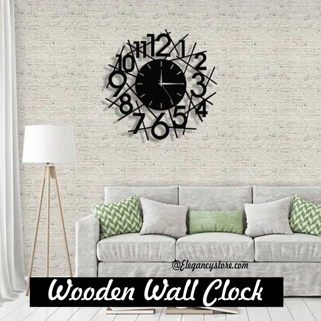 Wooden Wall Clock ( Wc-00055)
