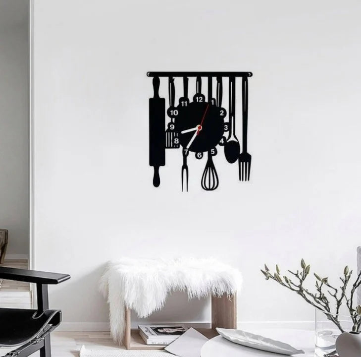 Wooden Wall Clock (VS_030)